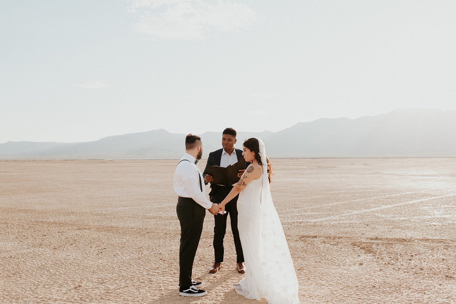 Melanie and Jordan Las Vegas desert elopement — Brittany Lo Photo