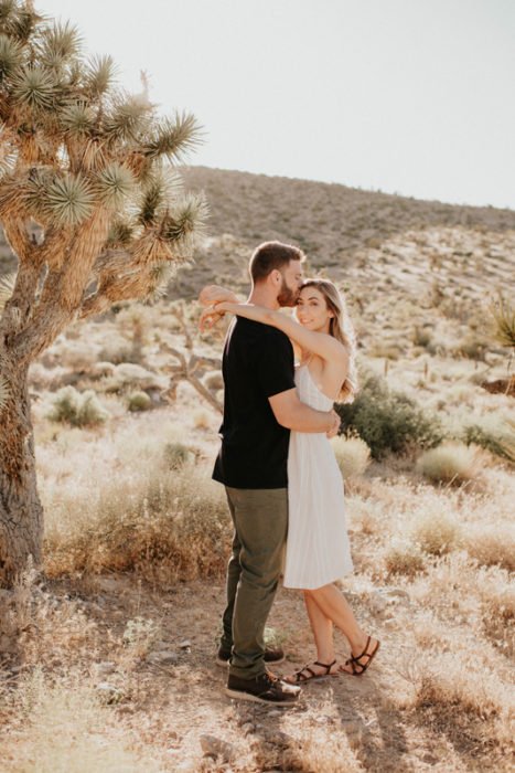 Eloura & Chris Desert Engagement - Las Vegas Elopement Photography ...