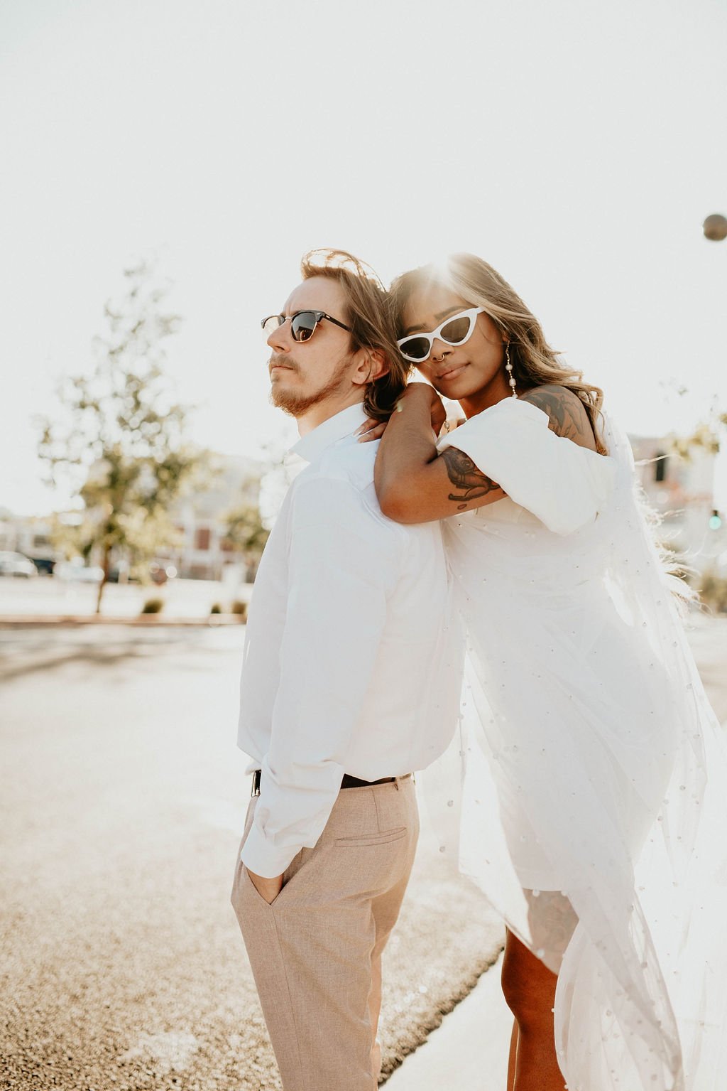 Downtown Vegas Chapel Elopement Neon Museum