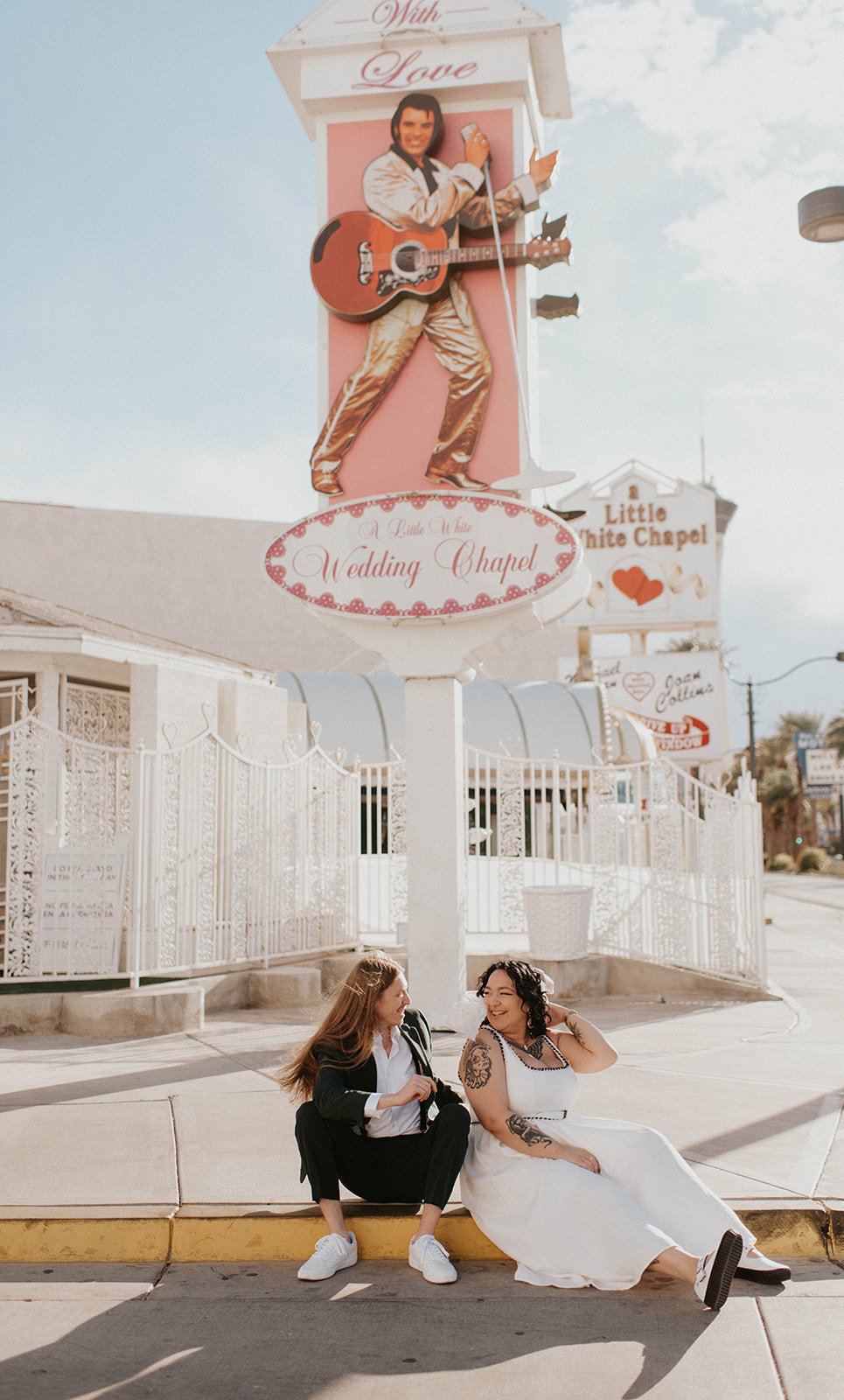 Las Vegas a Little White Chapel Elopement