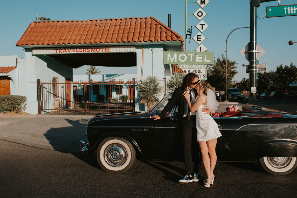 Las Vegas elopement photography Surething Chapel