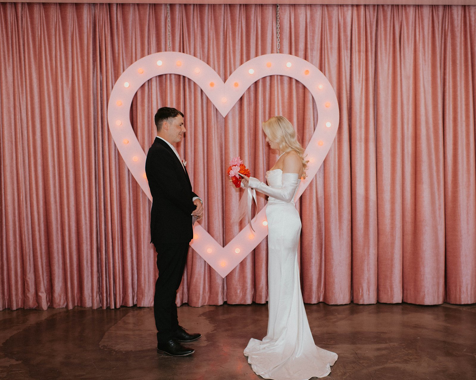 Downtown Las Vegas Surething Chapel Halloween Elopement