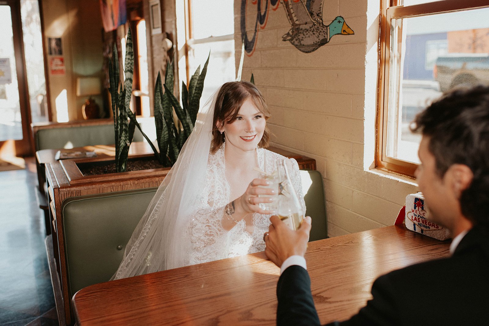kelsey ethan downtown las vegas a little white chapel elopement plaza hotel neon lights