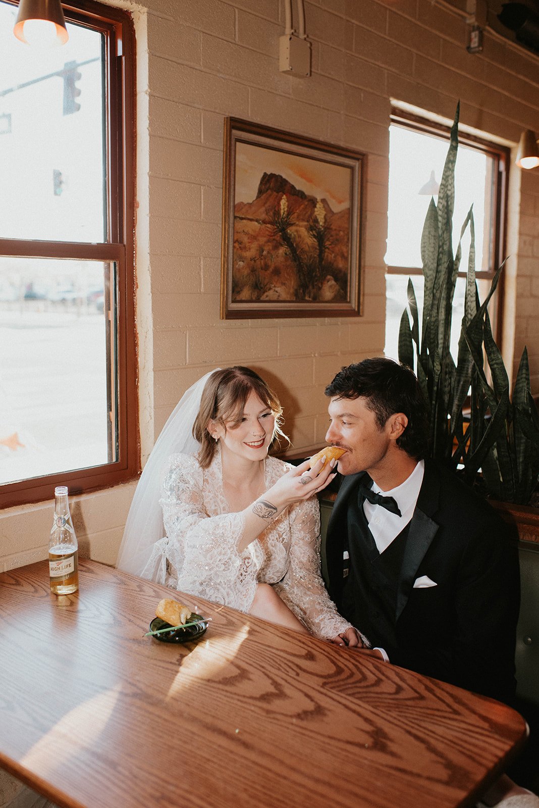kelsey ethan downtown las vegas a little white chapel elopement plaza hotel neon lights
