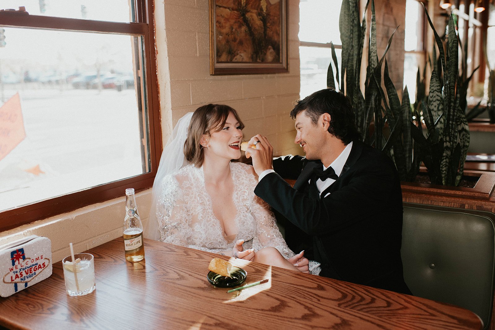 kelsey ethan downtown las vegas a little white chapel elopement plaza hotel neon lights