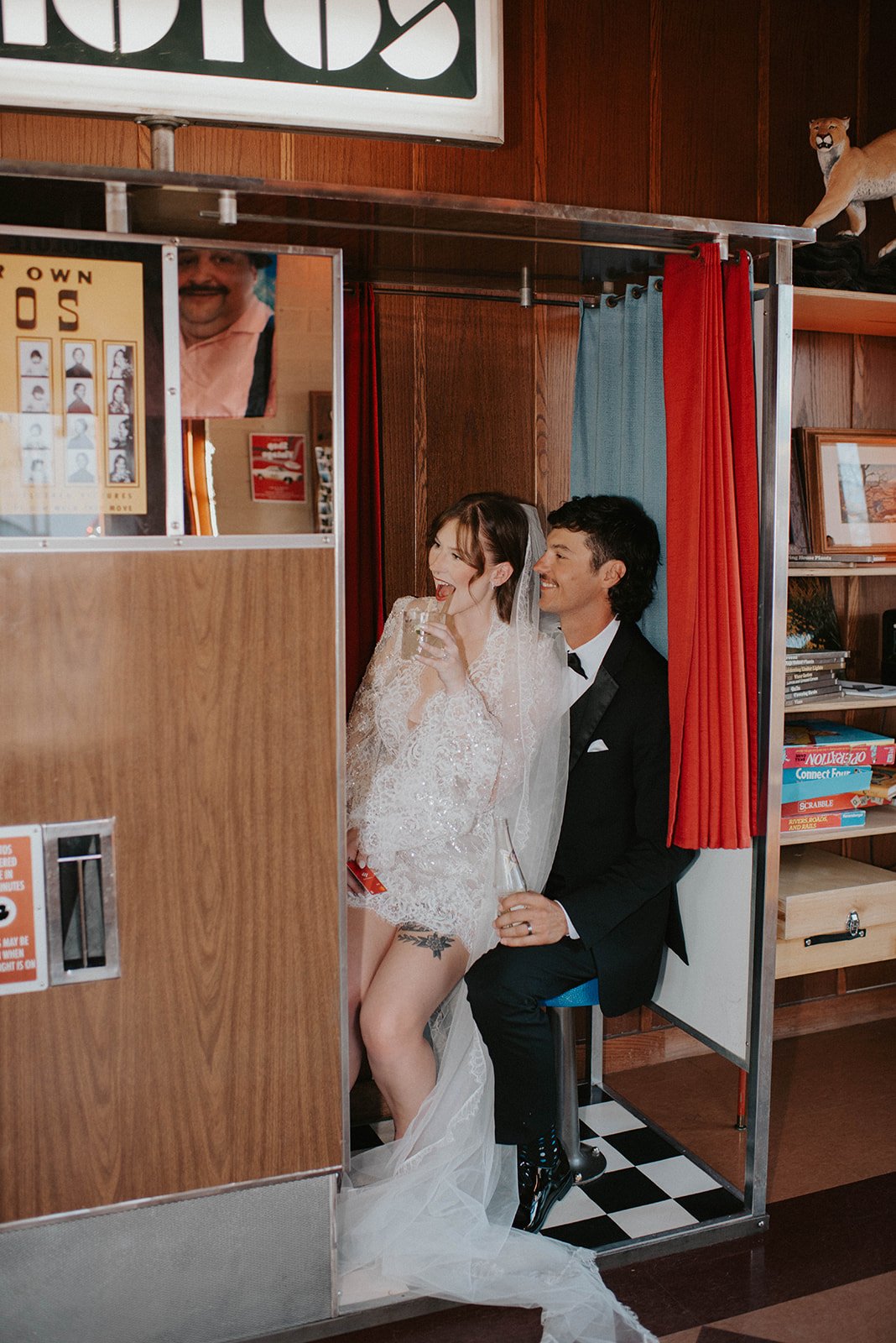 kelsey ethan downtown las vegas a little white chapel elopement plaza hotel neon lights