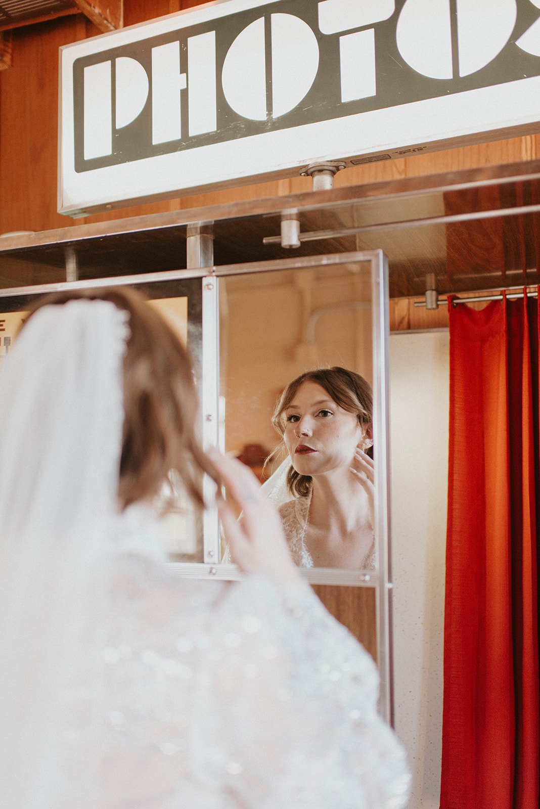 kelsey ethan downtown las vegas a little white chapel elopement plaza hotel neon lights