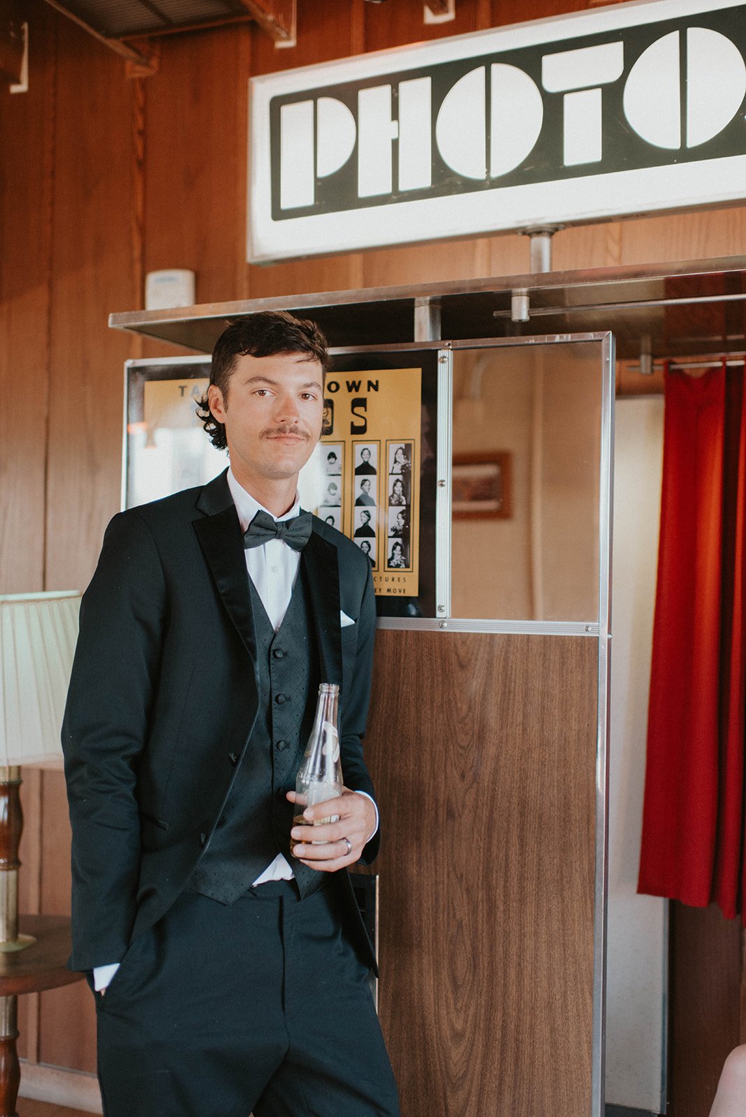 kelsey ethan downtown las vegas a little white chapel elopement plaza hotel neon lights