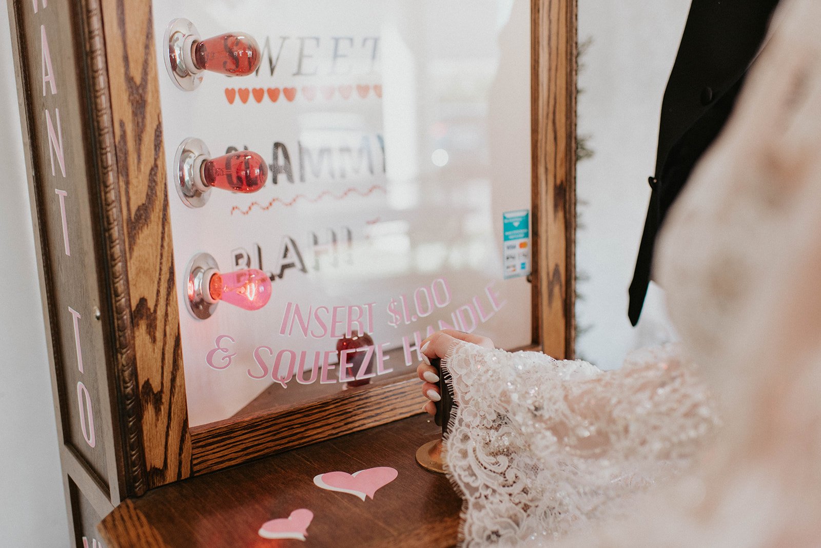 kelsey ethan downtown las vegas a little white chapel elopement plaza hotel neon lights