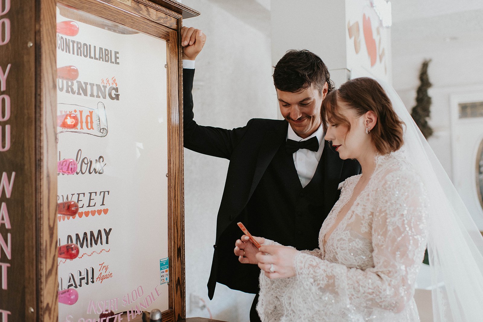 kelsey ethan downtown las vegas a little white chapel elopement plaza hotel neon lights