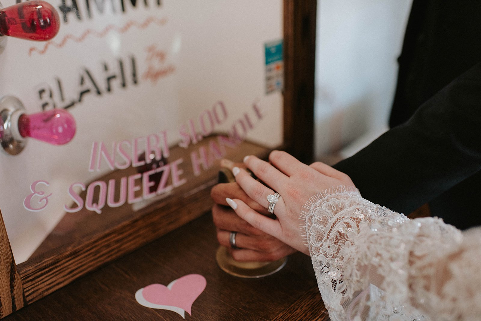 kelsey ethan downtown las vegas a little white chapel elopement plaza hotel neon lights