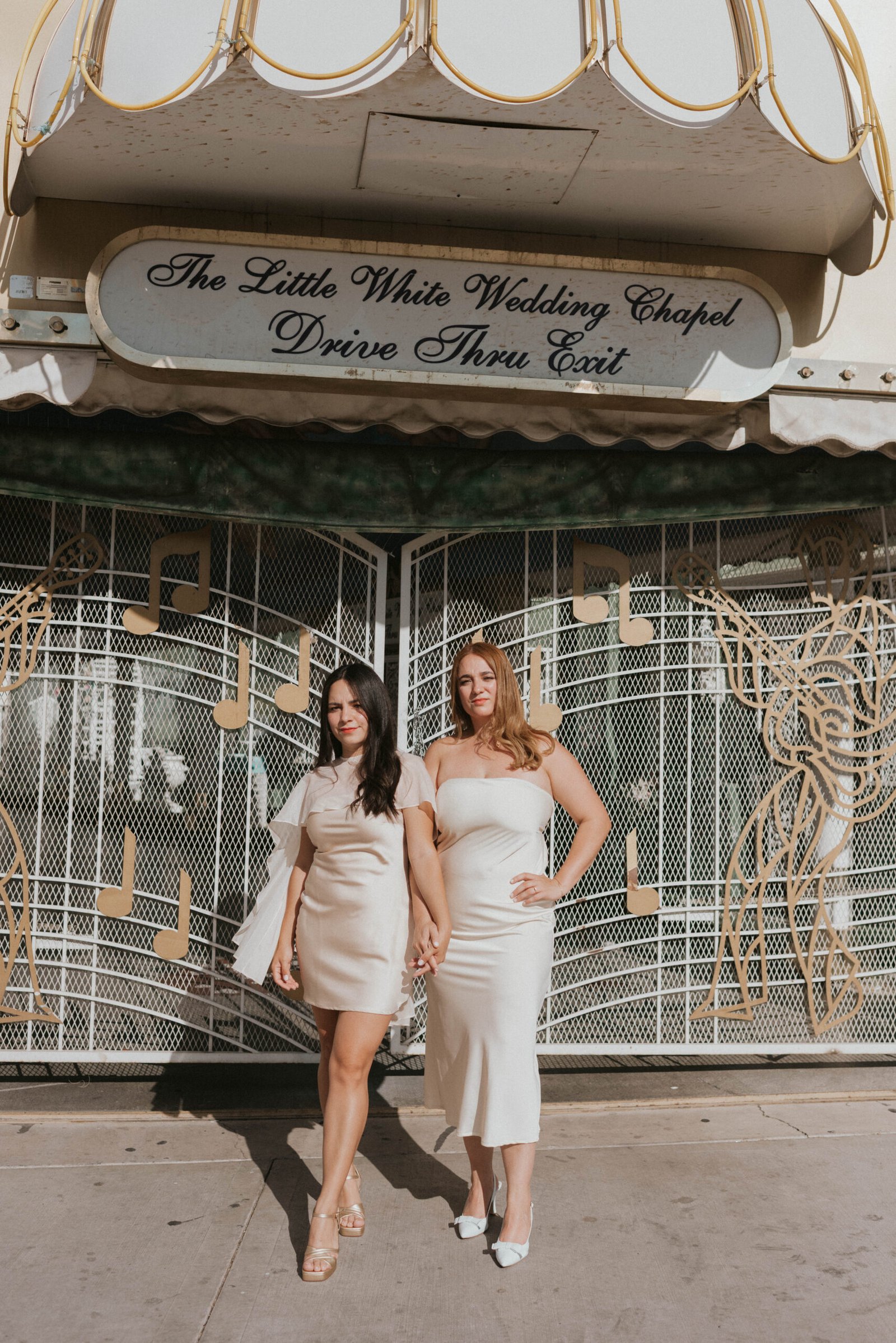Aranssa & Livey downtown las vegas a little white chapel elopement las vegas photographer